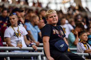 Kibice podczas meczu Pogoń Szczecin - Korona Kielce