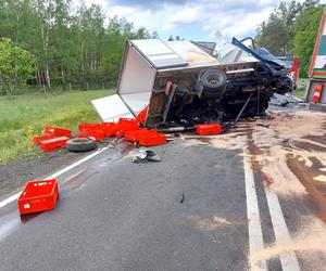 Śmiertelny wypadek pod Sulęcinem! 34-latek zginął w zderzeniu trzech pojazdów 