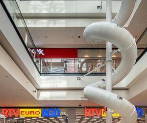 Nowa zjeżdżalnia w Galerii Echo w Kielcach