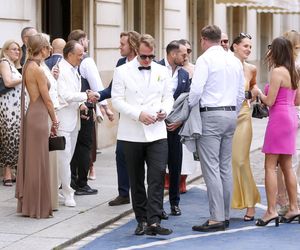 Ślub jak z bajki! Syn Marioli Bojarskiej-Ferenc powiedział tak. Panna młoda nie ukrywała brzuszka