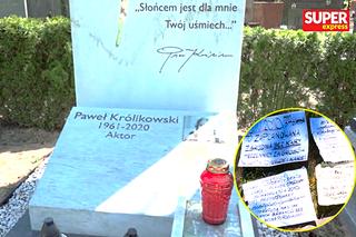 Skandal na grobie Pawła Królikowskiego