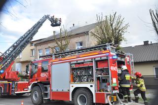 Pożar w domu przy ulicy 1 Maja w Skarżysku-Kamiennej