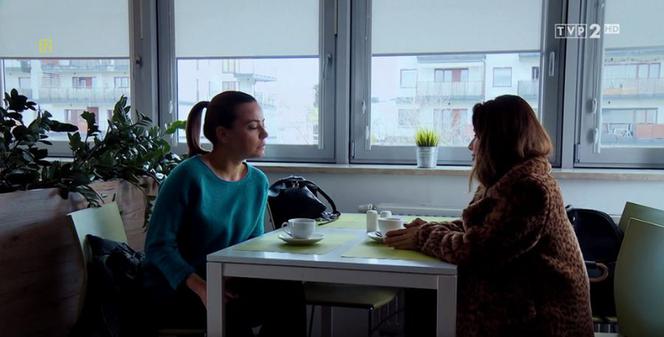 M jak miłość, odc. 1431. Anka (Weronika Rosati), Magda (Anna Mucha)