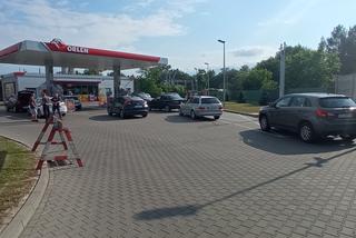 Blokada stacji Orlen w Rzeszowie. „Tylko myję szybę” 