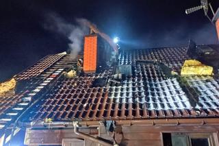 Łętownia. Pożar pensjonatu