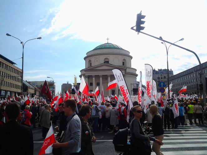 Marsz PiS w Warszawie 29.09.2012