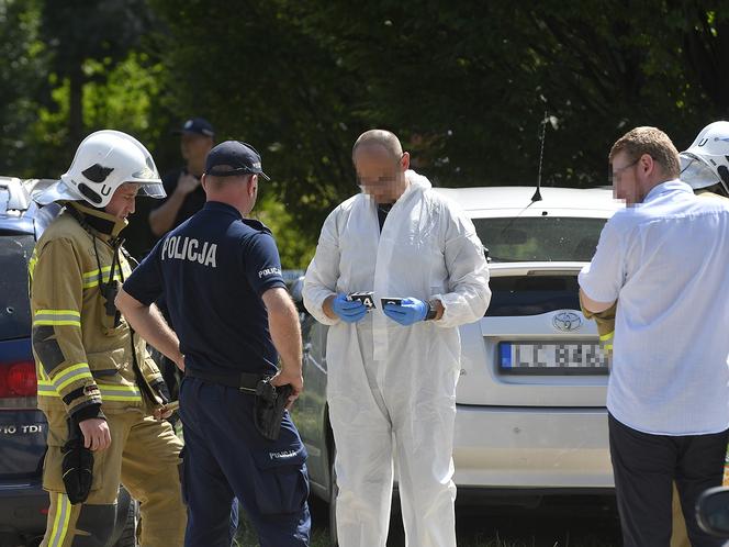 Warszawa. Napad i strzelanina na Mokotowie. Tajemnicze znalezisko przy ostrzelanym samochodzie