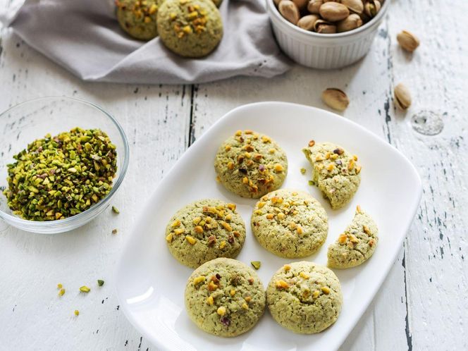 ciasteczka pistacjowe