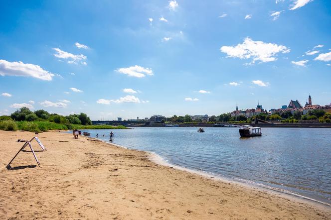 Plaża Rusałka, czyli Plaża Praska – piasek i woda