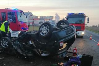 Wypadek na DK 46 w Niemodlinie! Siedem osób trafiło do szpitala! 