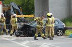 Koszmarny wypadek na drodze krajowej