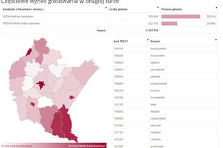 Wyniki podkarpackie Wybory 2020