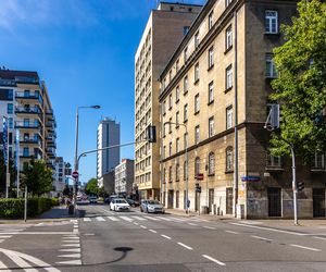 Ulica Okrzei w Warszawie przed przebudową