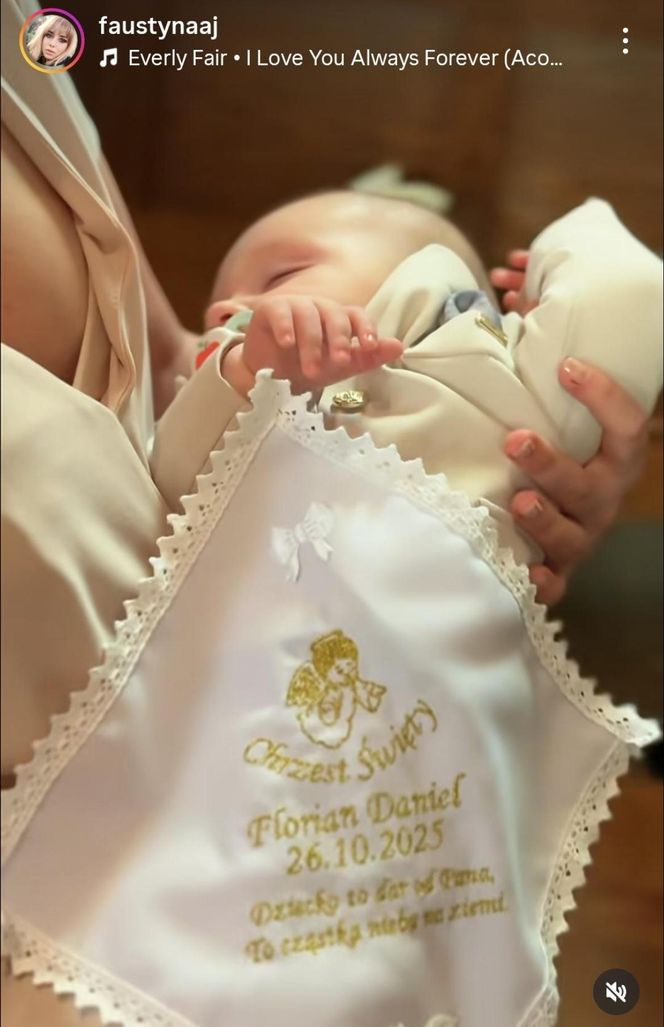 Chrzest syna Daniela Martyniuka