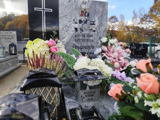 Justyna i Zbyszek zginęli z rąk Tadeusza Dudy. Pomnik na cmentarzu przypomina o horrorze
