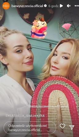 Barwy szczęścia. Oliwka (Wiktoria Gąsiewska), Karolina (Marta Dąbrowska)