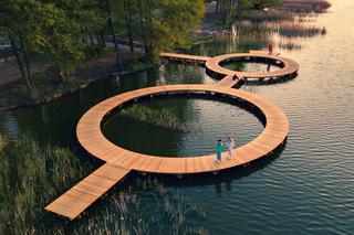 Pomosty nad jeziorem Słupeckim