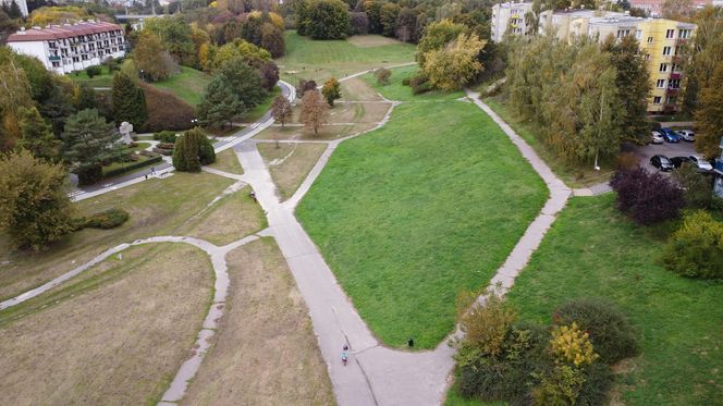 Park Rury w Lublinie w jesiennej odsłonie! Zobacz koniecznie jak teraz wygląda. Zdjęcia z ziemi i nieba