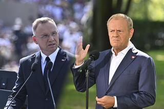 Tusk krytykuje Dudę za sugestie o współpracy polskich i rosyjskich służb