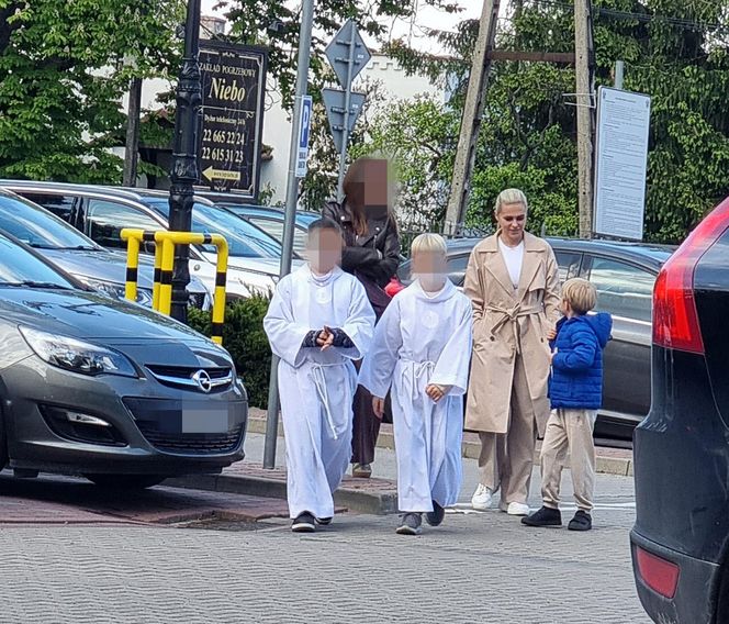 Marcin Mroczek na białym tygodniu komunijnym