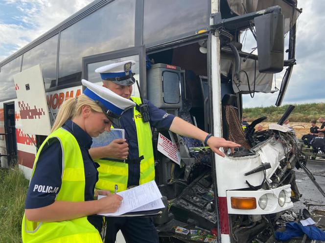 Wypadek na DK1 w Bogusławicach
