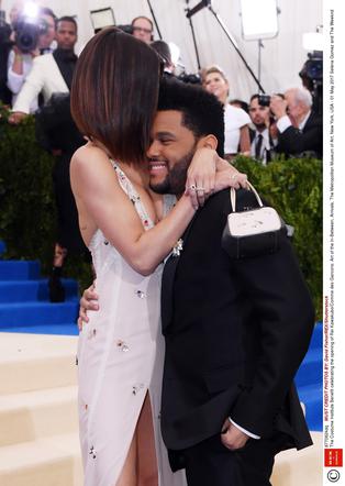 Selena Gomez i The Weeknd na gali MET 2017