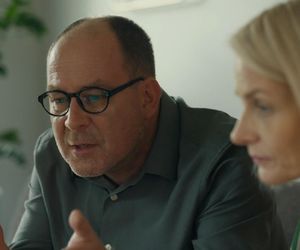 Barwy szczęścia, odcinek 3144. Marek (Marcin Perchuć), Olga (Dorota Łukasiewicz-Kwietniewska)