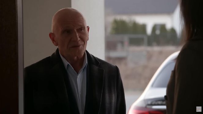 Pierwsza miłość odc. 4023. Edward Stryjeński (Marek Siudym), Izabela (Olga Bończyk)