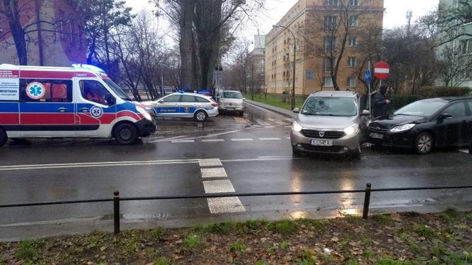 Warszawa: poranny wypadek na Pradze-Północ