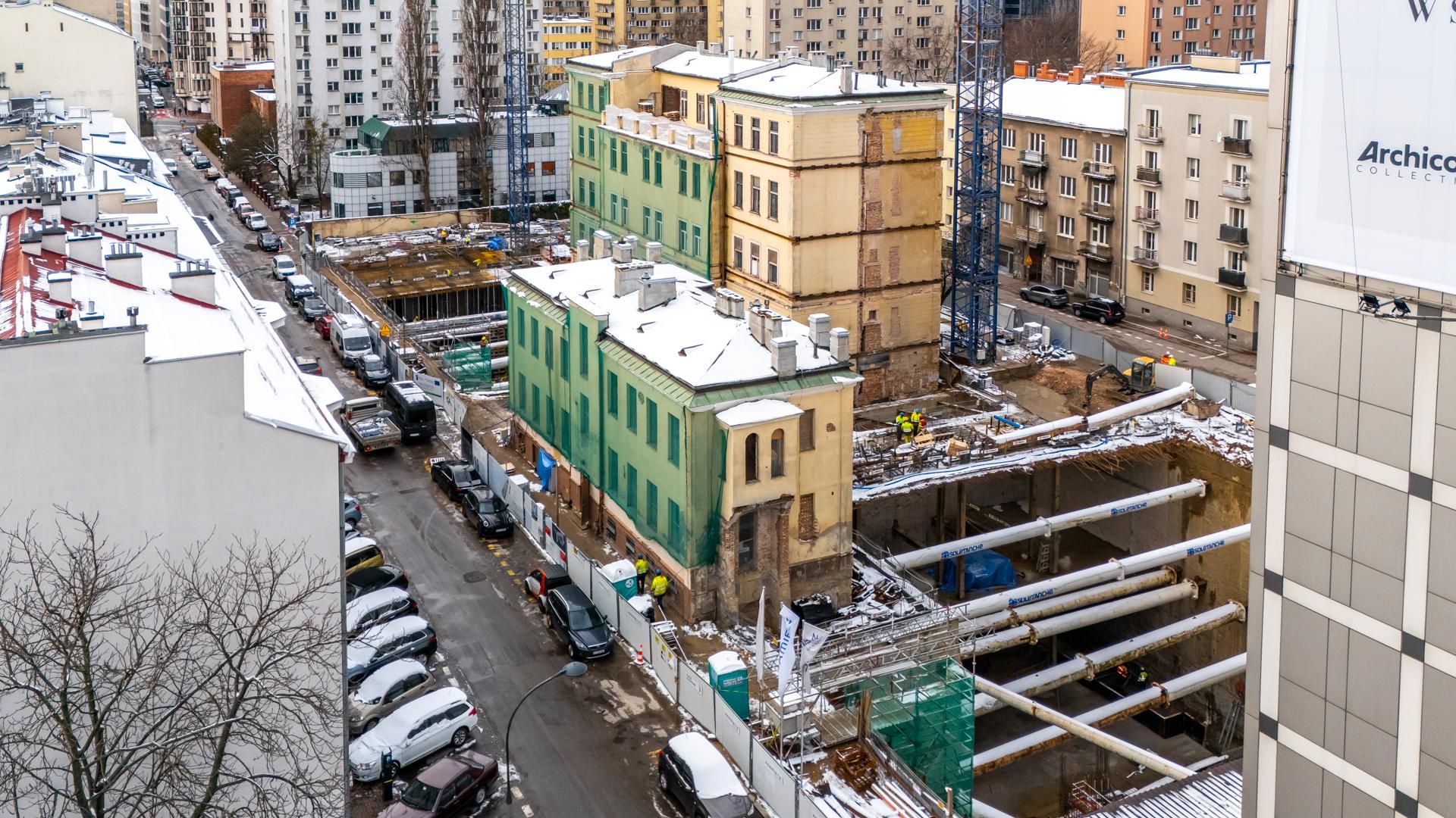 Budowa Muzeum Getta Warszawskiego 