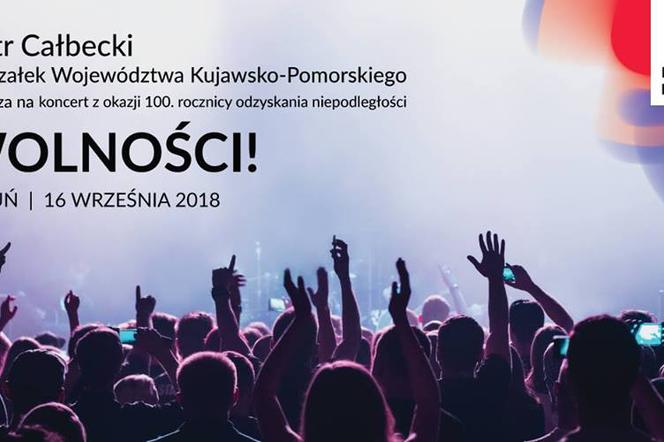 Koncert Wolności! 16 września w Toruniu wystąpi plejada gwiazd
