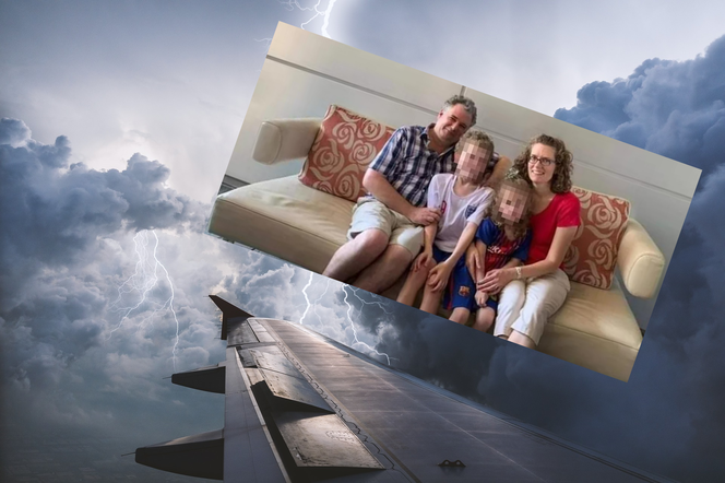 Kobieta zmarła na pokładzie samolotu. Rodzina musiała siedzieć przy zwłokach przez 8 godzin