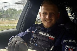 Policjanci o gołębich sercach