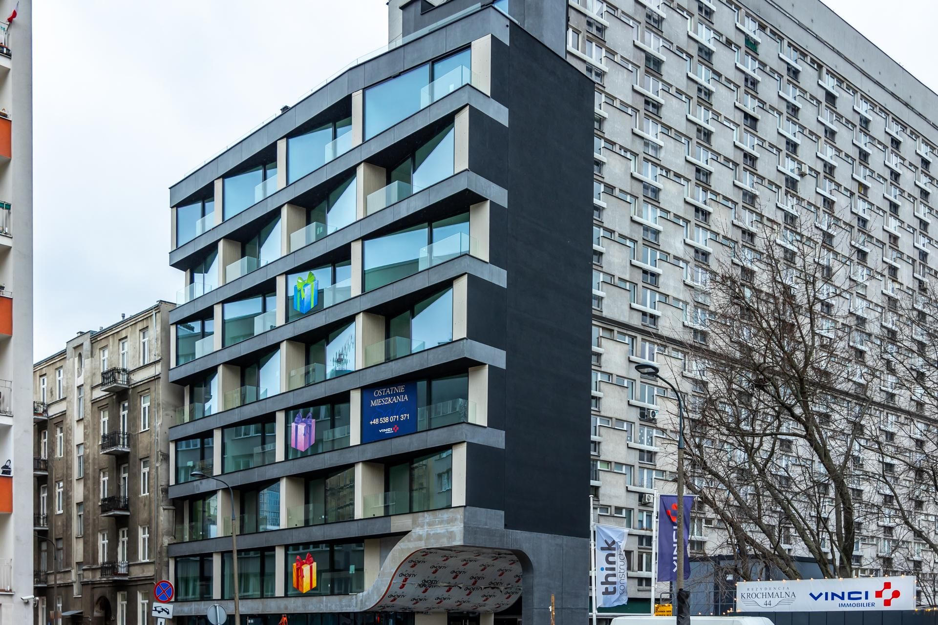 Apartamentowiec Krochmalna 44 w Warszawie