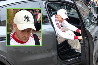 Piotr Zieliński jak polski anioł. Kadrowicze z pompą zajechali na zgrupowanie. Jak rasowi celebryci