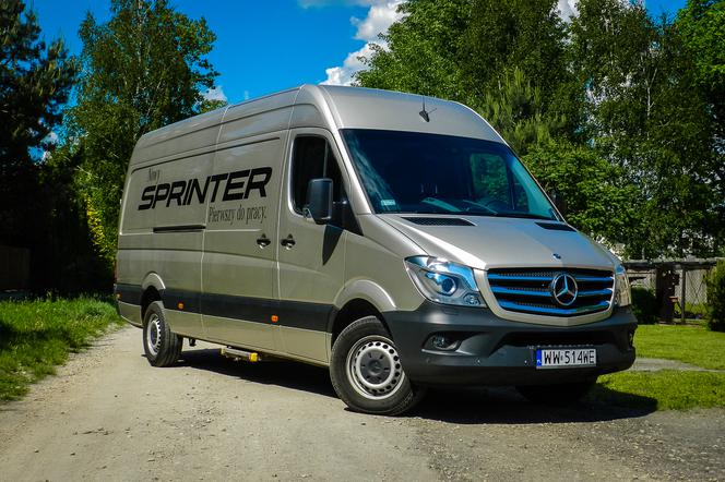 TEST Mercedes Sprinter 316 2.2 CDI Furgon: mistrz wagi ciężkiej – GALERIA