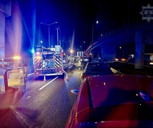 Karambol na DK1 w Piasku