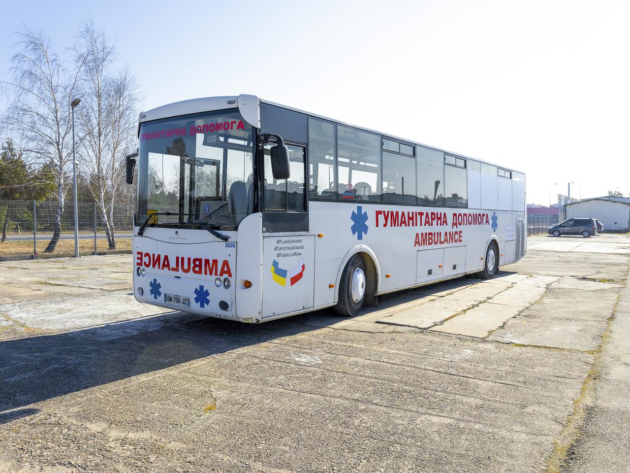 Dzięki ludziom dobrej woli w Pile powstał ambulans XXL