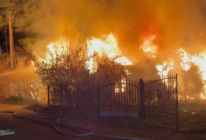 Tragedia w Stoku Lackim. 55-latek zginął w pożarze domu