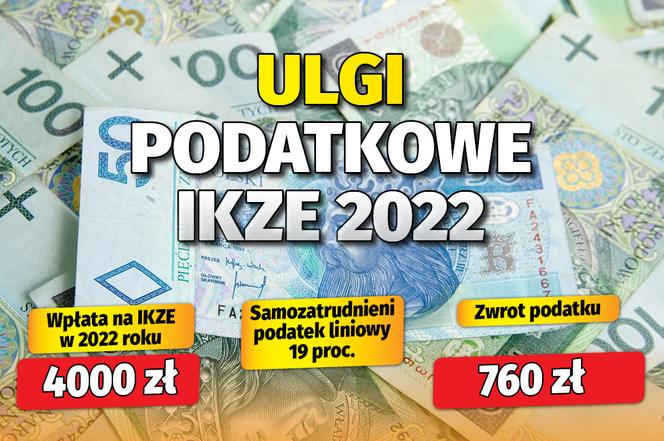 Ulgi podatkowe IKZE 2022