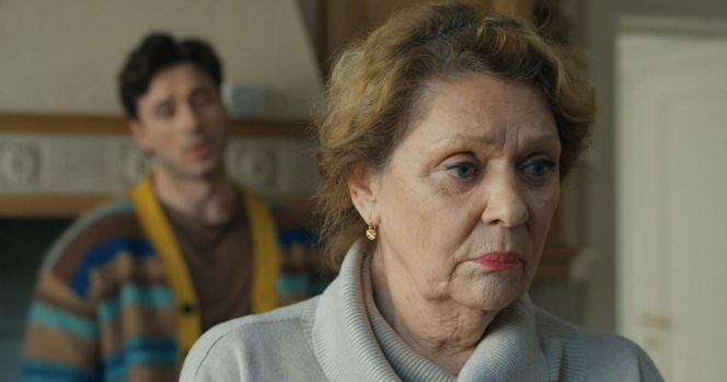 Barwy szczęścia odc. 3204. Józefina Rawiczowa (Elżbieta Jarosik), Cezary (Marcel Opaliński)