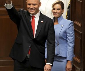 Karol Nawrocki z żoną wybiera się do USA