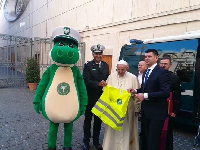 Krokodyle u Papieża