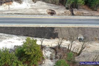 Zapadlisko w gminie Bolesław pod Olkuszem. Drugie w ciągu trzech tygodni