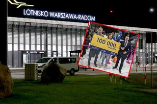 Ponad 100 tys. pasażerów na lotnisku Warszawa-Radom. Ogłaszają sukces