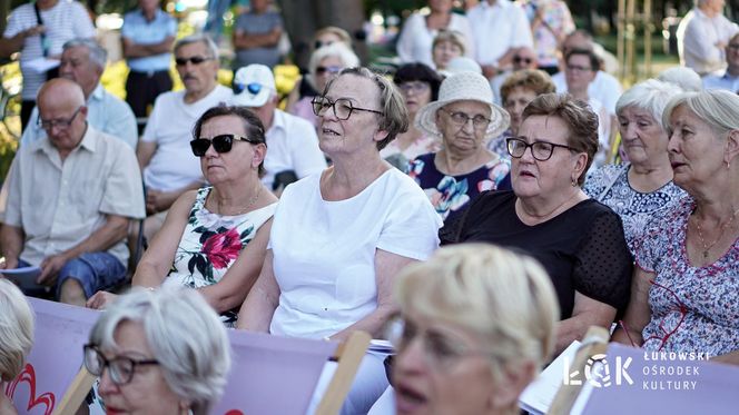 Chętnych do wspólnego śpiewania w Łukowie nie brakowało