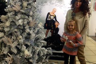 Ewa Minge wybiera choinkę