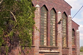 Podstacja prostownikowa na Wyspie Jaskółczej