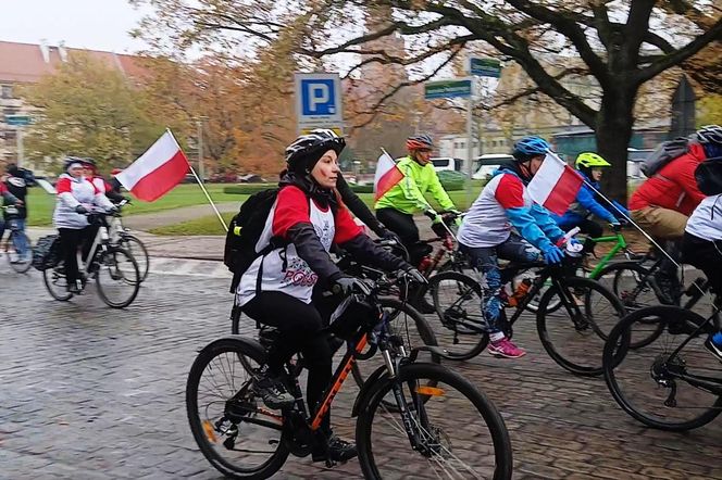 Niepodległościowy Rajd Rowerowy w Szczecinie