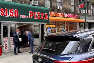 Żywieniowa huśtawka ludzi Andrzeja Dudy w USA. Wieczorem kolacja z Trumpem, w dzień... pizza za 1,5 dolara!